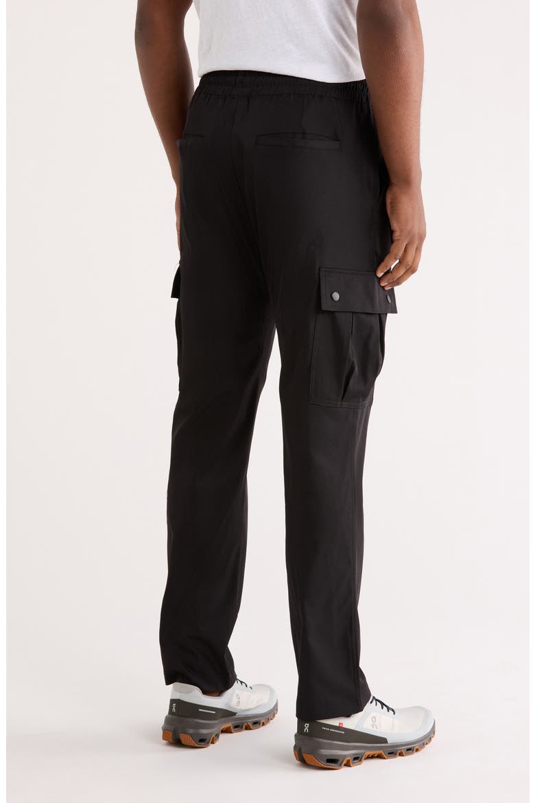 Mountain Range Cargo Pants, Alternate, color, BLACK