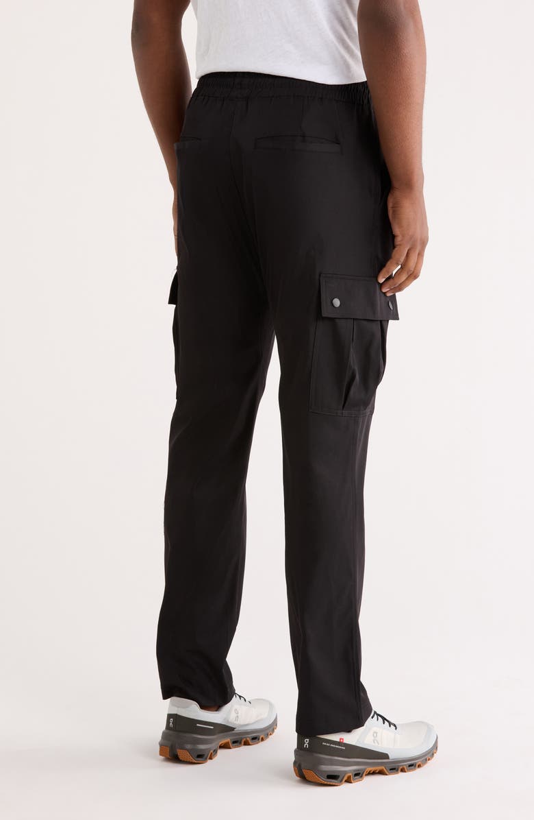 90 DEGREE BY REFLEX Mountain Range Cargo Pants, Alternate, color, Black