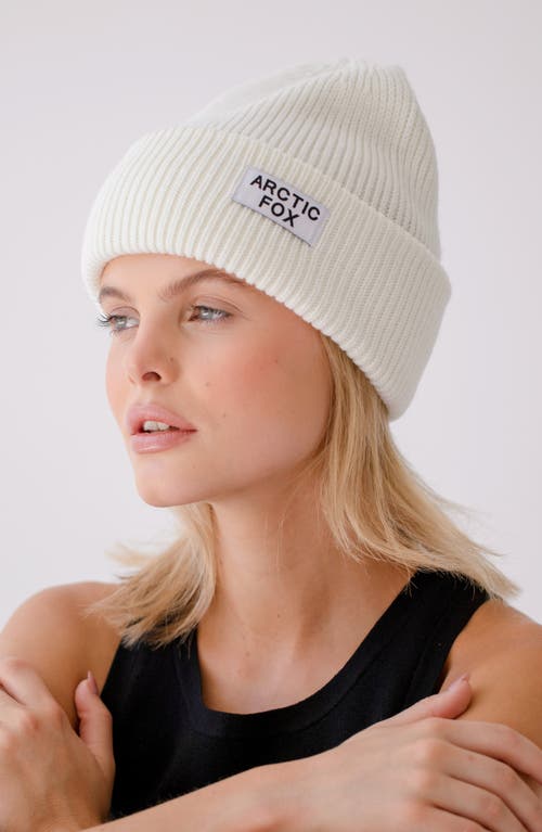 Arctic Fox & Co. Arctic Fox & Co The Recycled Bottle Beanie In White