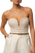 JLUXLABEL Serene Coast Texture Bodysuit