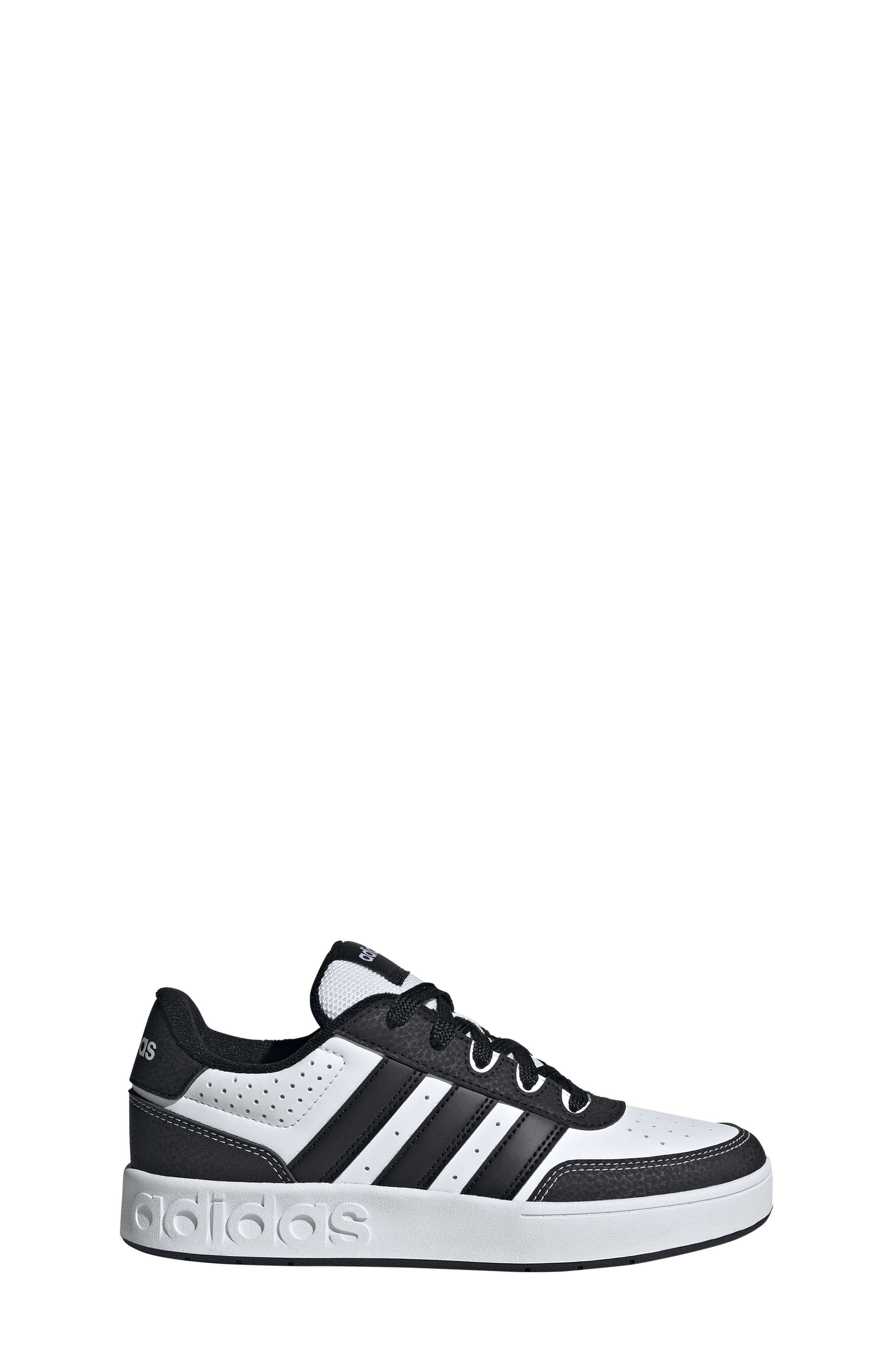 adidas Kids' Breakbase Sneaker, Alternate, color, Footwear White/ Core Black
