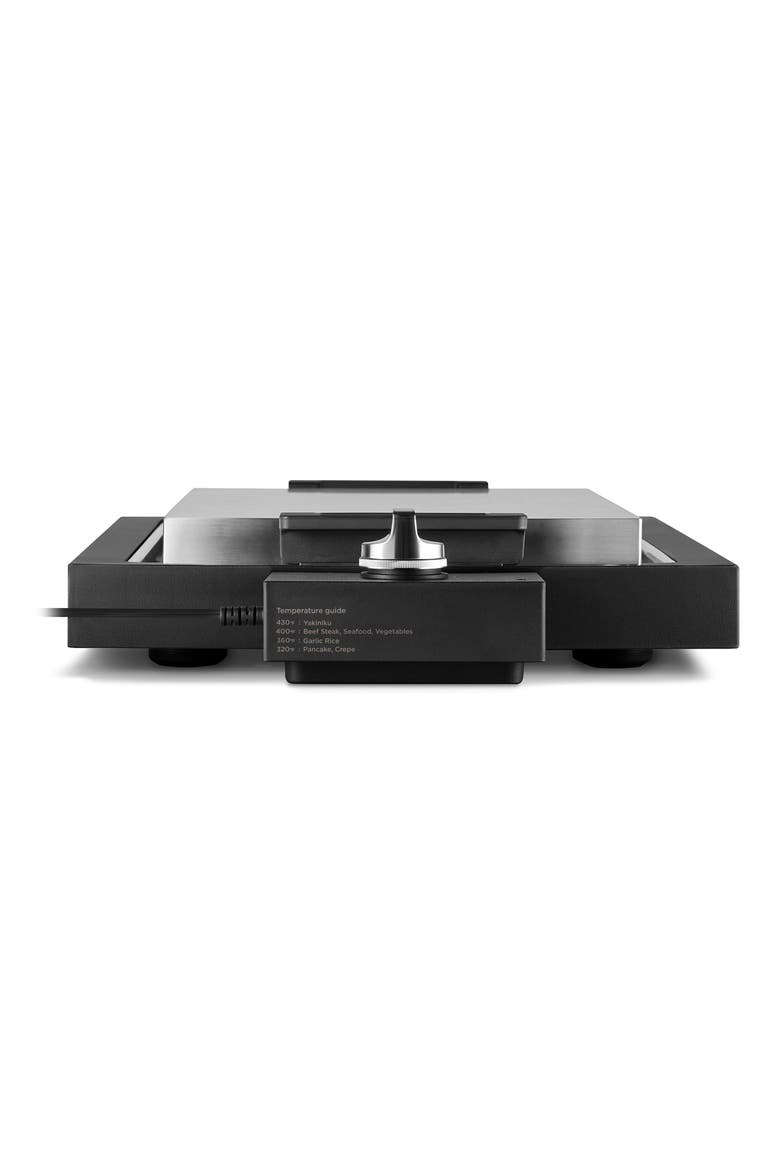 The Teppanyaki Steel-Clad Griddle, Alternate, color, BLACK