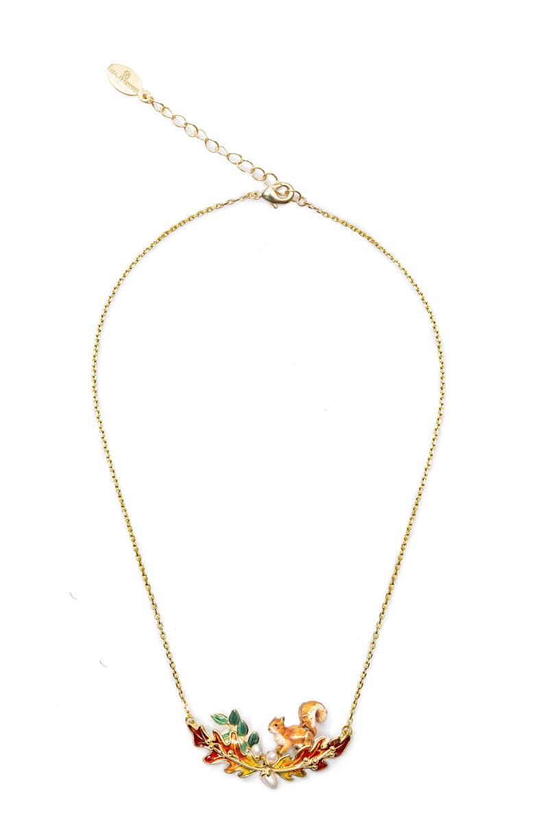 Bill Skinner Studio Squirrel
Acorn Necklace, Alternate, color, Squirrel
Acorn