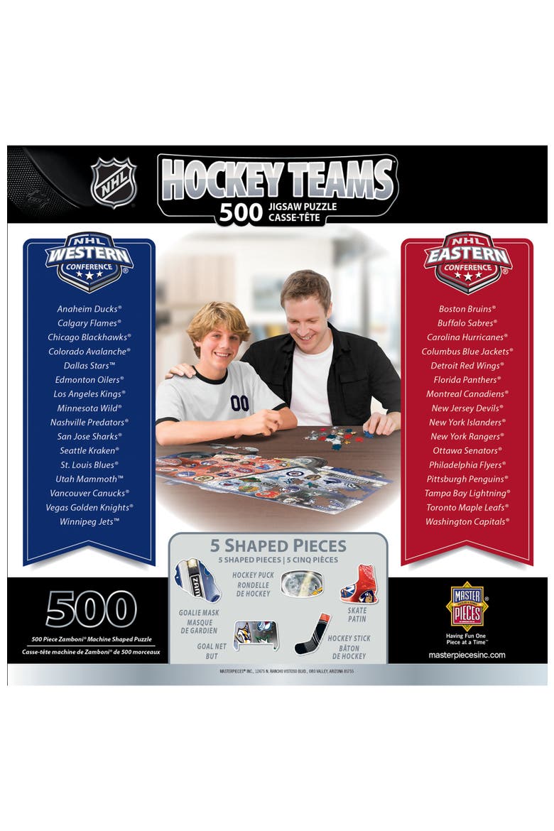 NHL Zamboni 500 Piece Shaped Puzzle, Alternate, color, Multicolor