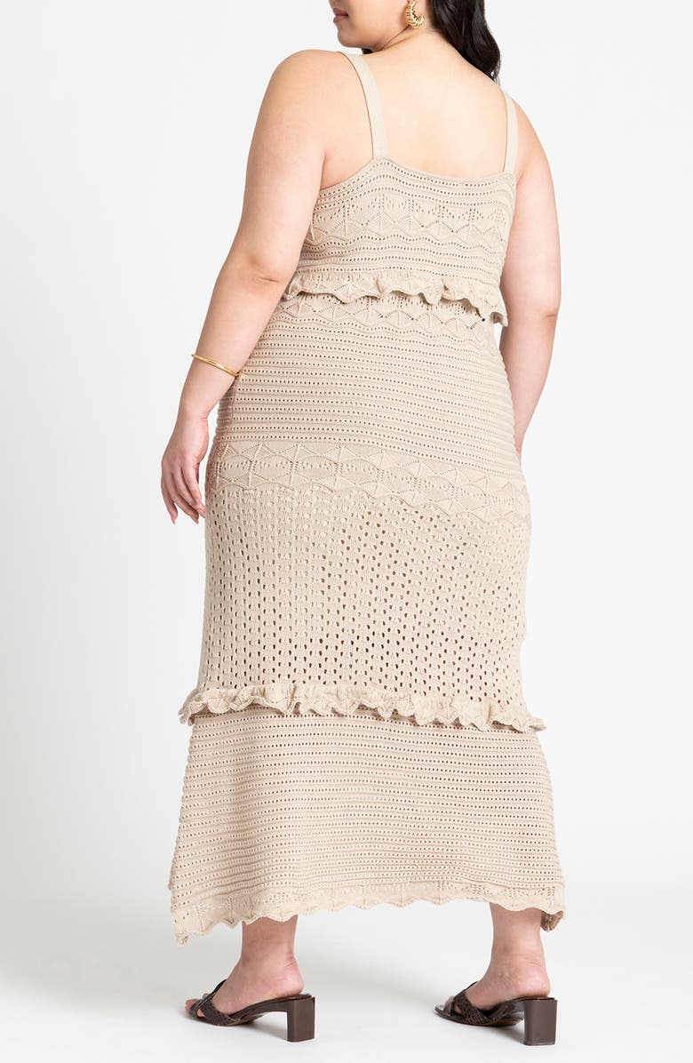 ELOQUII Knit Maxi Dress, Alternate, color,