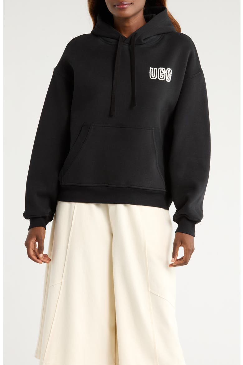 Logo Hoodie, Main, color, BLK