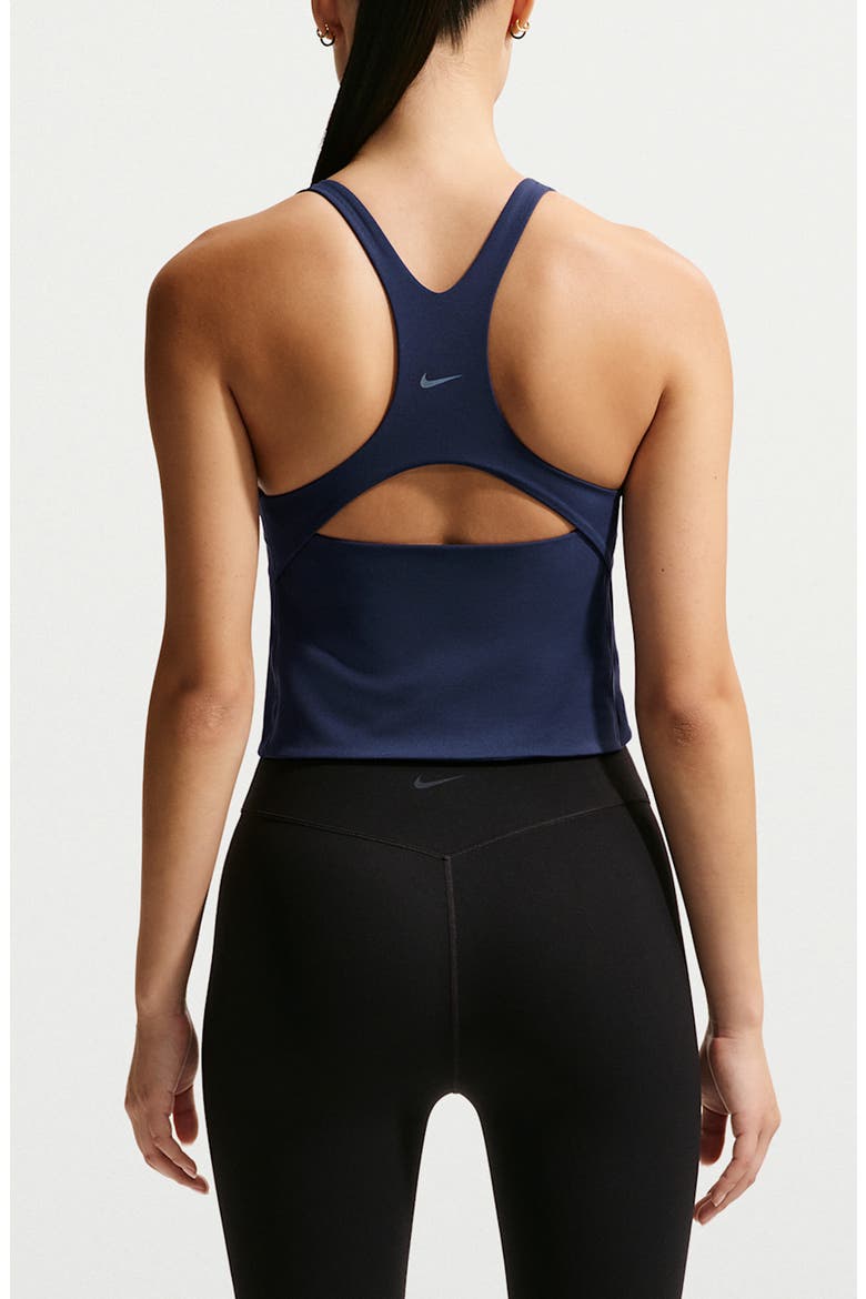 Zenvy Longline Sports Bra, Alternate, color, MIDNIGHT NAVY/ WHITE