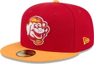 New Era Men's New Era  Red Bowling Green Hot Rods Theme Nights 59FIFTY Fitted Hat