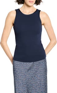 NIC+ZOE Perfect Knit Trimmed Tank