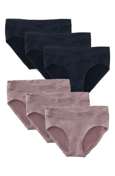 6-Pack Seamless Maternity Briefs