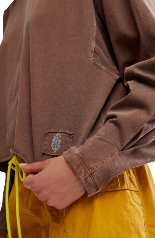 Free People Fp Movement Inspire Pullover In Brown