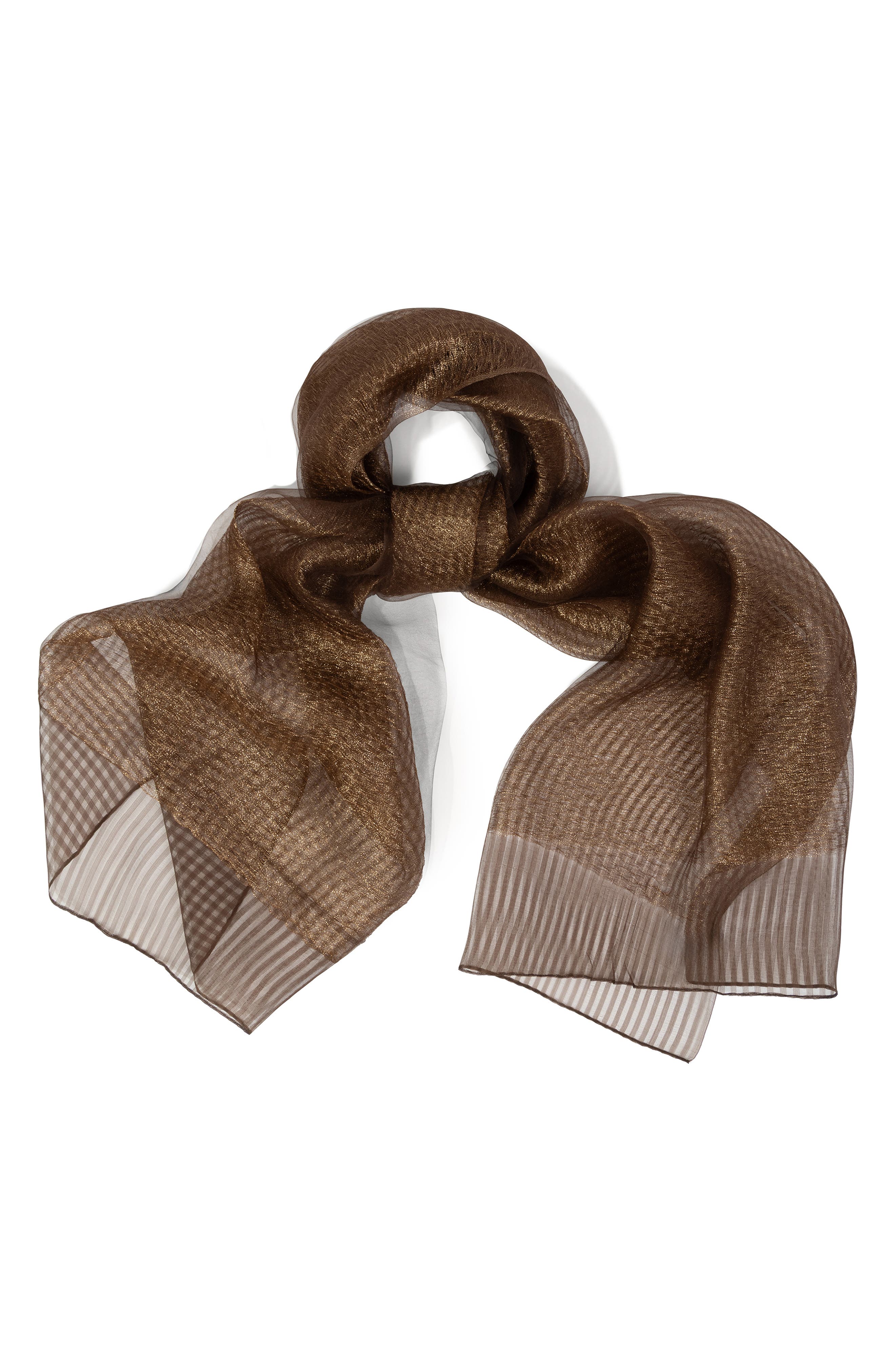 SAACHI Silk Shimmering Scarf
