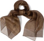 SAACHI Silk Shimmering Scarf