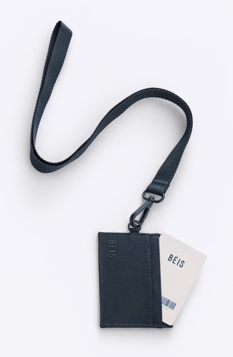 Béis The ID Card Holder, Alternate, color, Navy