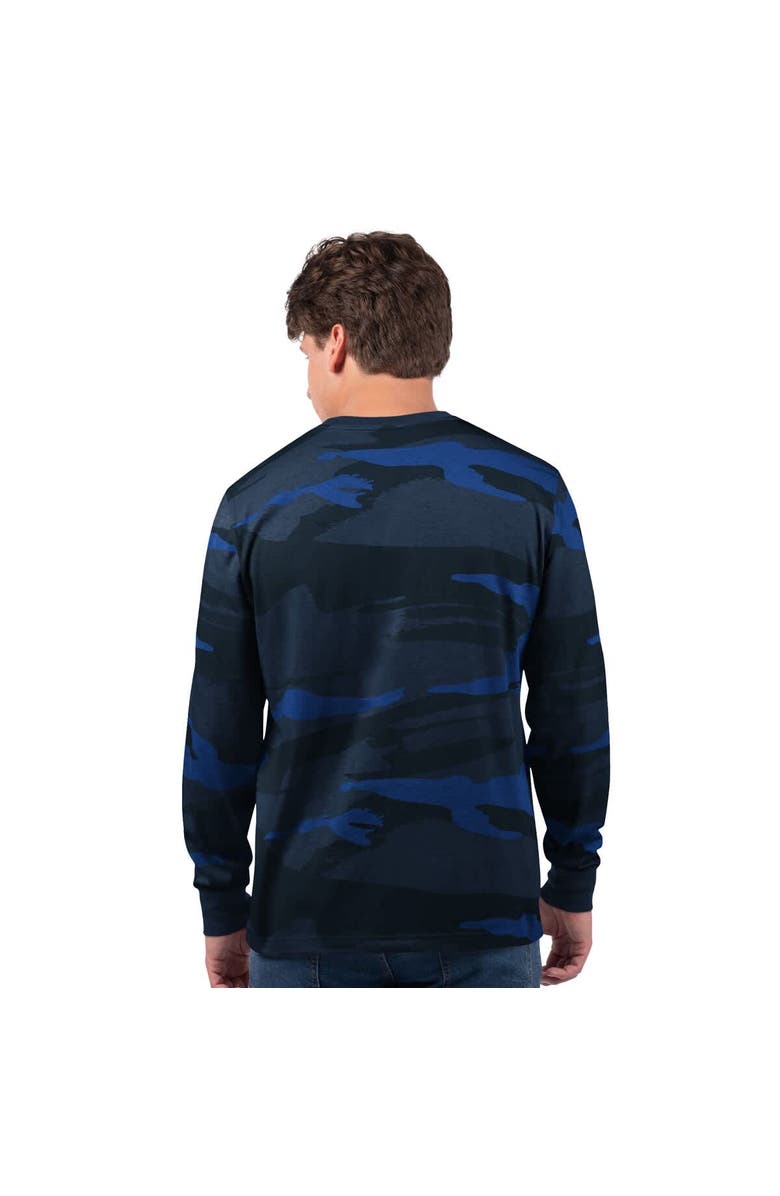 STARTER Men's Starter Navy Dallas Cowboys Thursday Night Gridiron Long Sleeve T-Shirt, Alternate, color, Navy