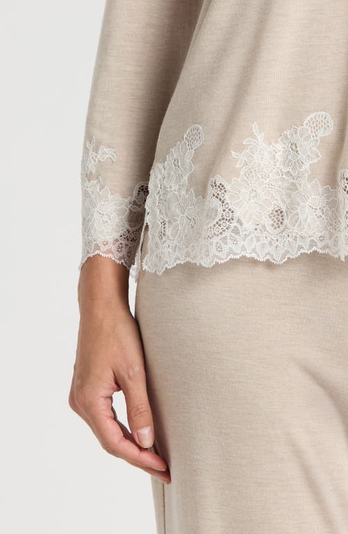 Natori Luxe Shangri-la Pajamas In Neutral