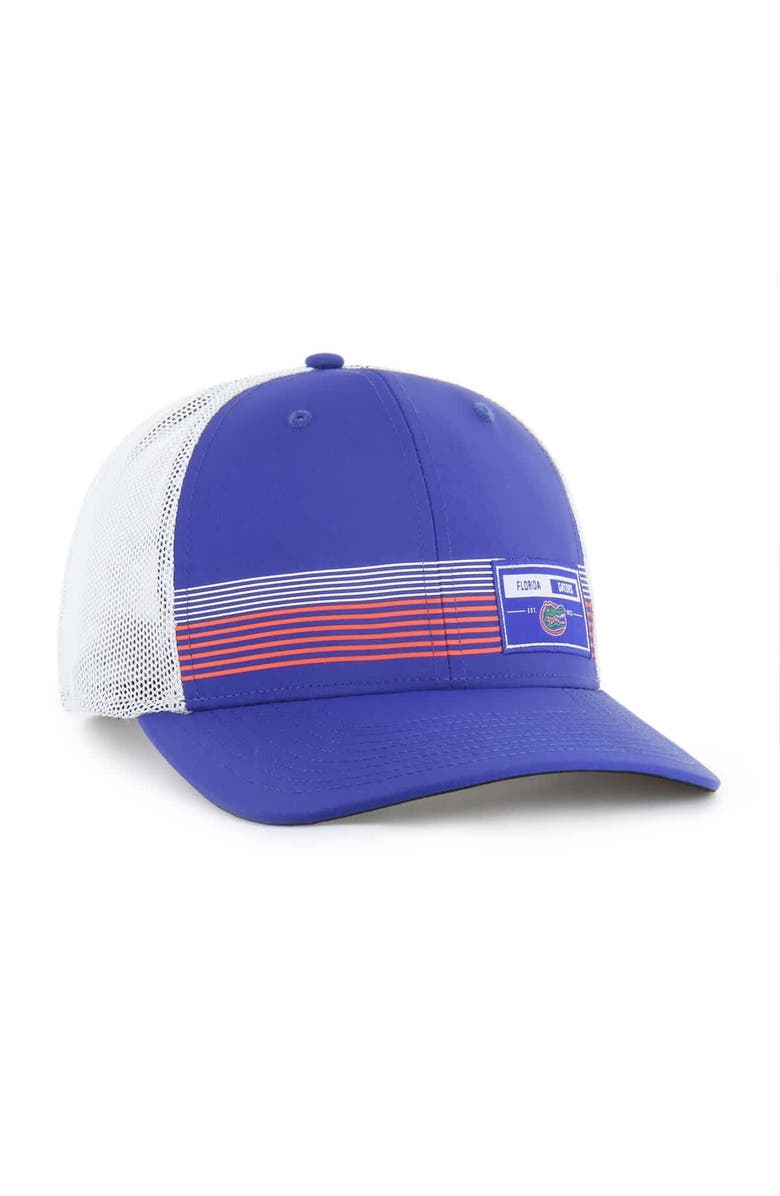 '47 Men's '47  Royal Florida Gators Rangefinder brrr Trucker Adjustable Hat, Alternate, color, Royal