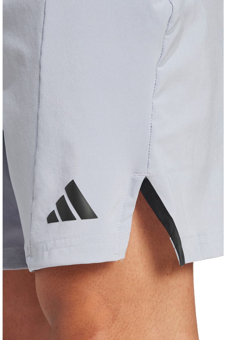 Designed for Training 7-Inch Shorts, Alternate, color, HALO SILVER