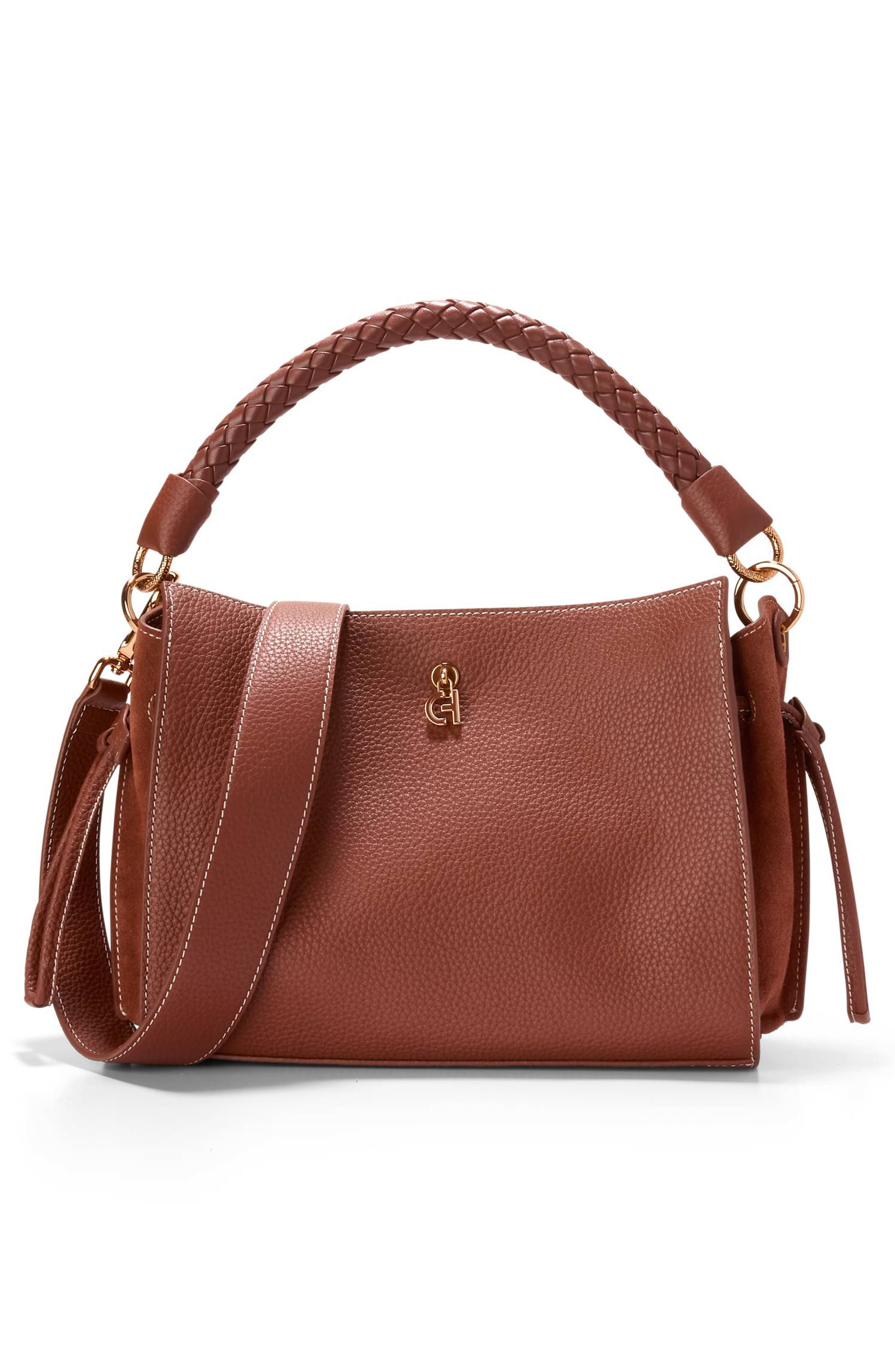 Cole Haan Charissa Leather Shoulder Bag, Alternate, color, 