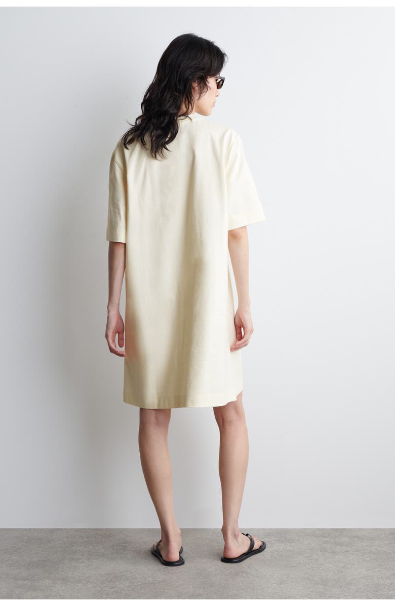 COS Cotton Mini T-Shirt Dress, Alternate, color, White