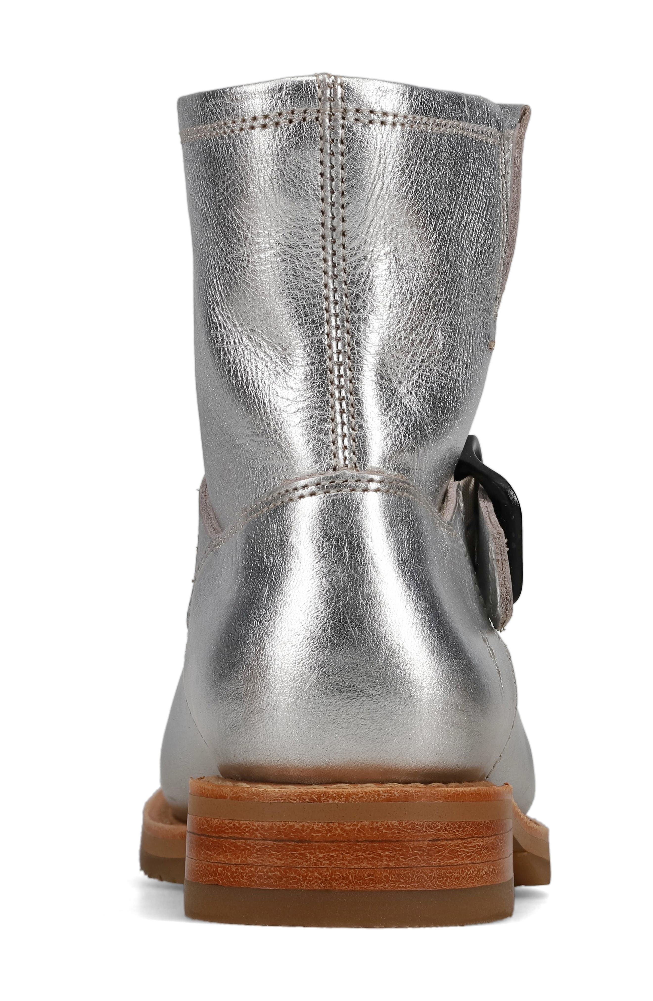 Frye Veronica Flex Bootie, Alternate, color, Silver
