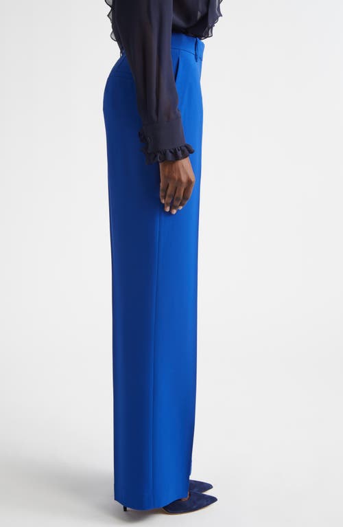 Lafayette 148 Responsible Finesse Crepe Gates Pant In Blue