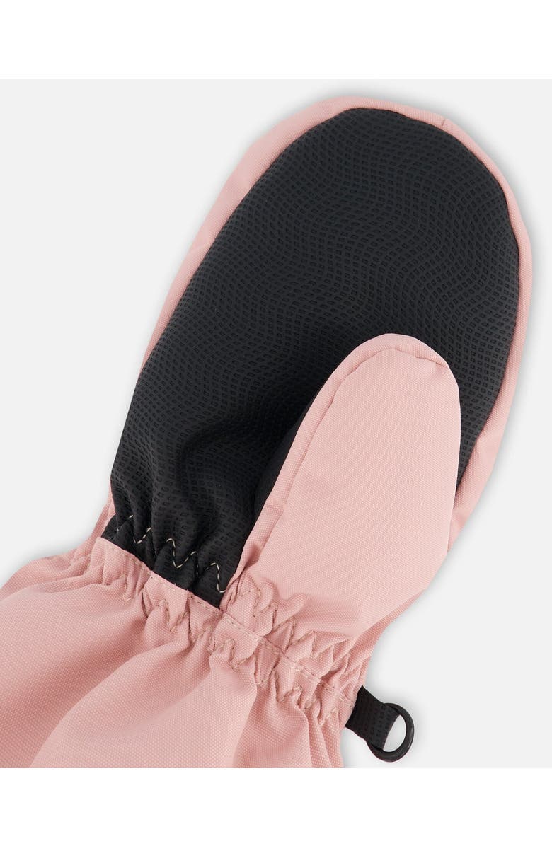 Deux par Deux Baby Girl's Solid Mittens Light Pink, Alternate, color, 