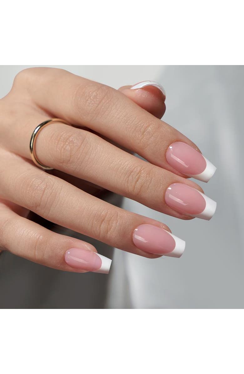 Btartboxnails Soft Gel Nails XCOATTIPS<sup>®</sup> French Collection, Alternate, color, Short Coffin Pink