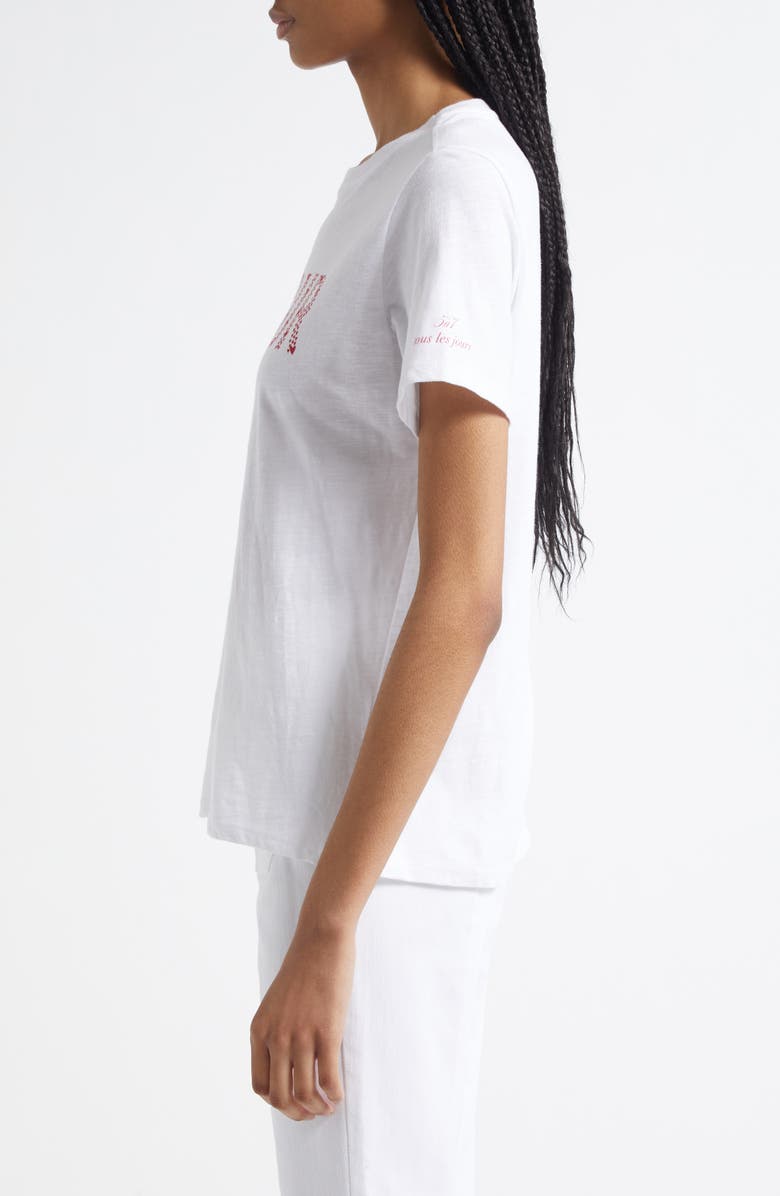 Cinq à Sept Patch Pocket Crop Jeans, Alternate, color, White