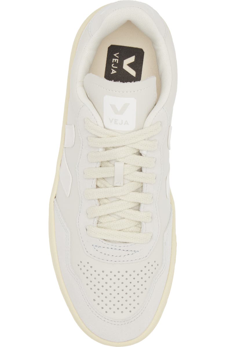 Veja V-90 Leather Sneaker, Alternate, color,
