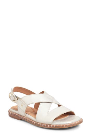 Söfft Nadia Slingback Sandal In White