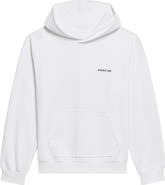 Helmut Lang Plastic Compact Cotton Graphic Hoodie