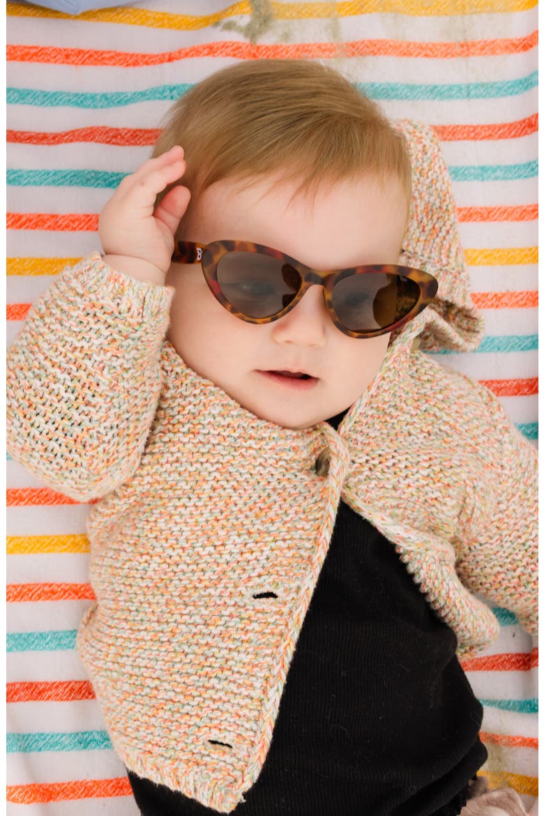 Kids' Tortoise Cat Eye Sunglasses, Alternate, color, TORTOISE
