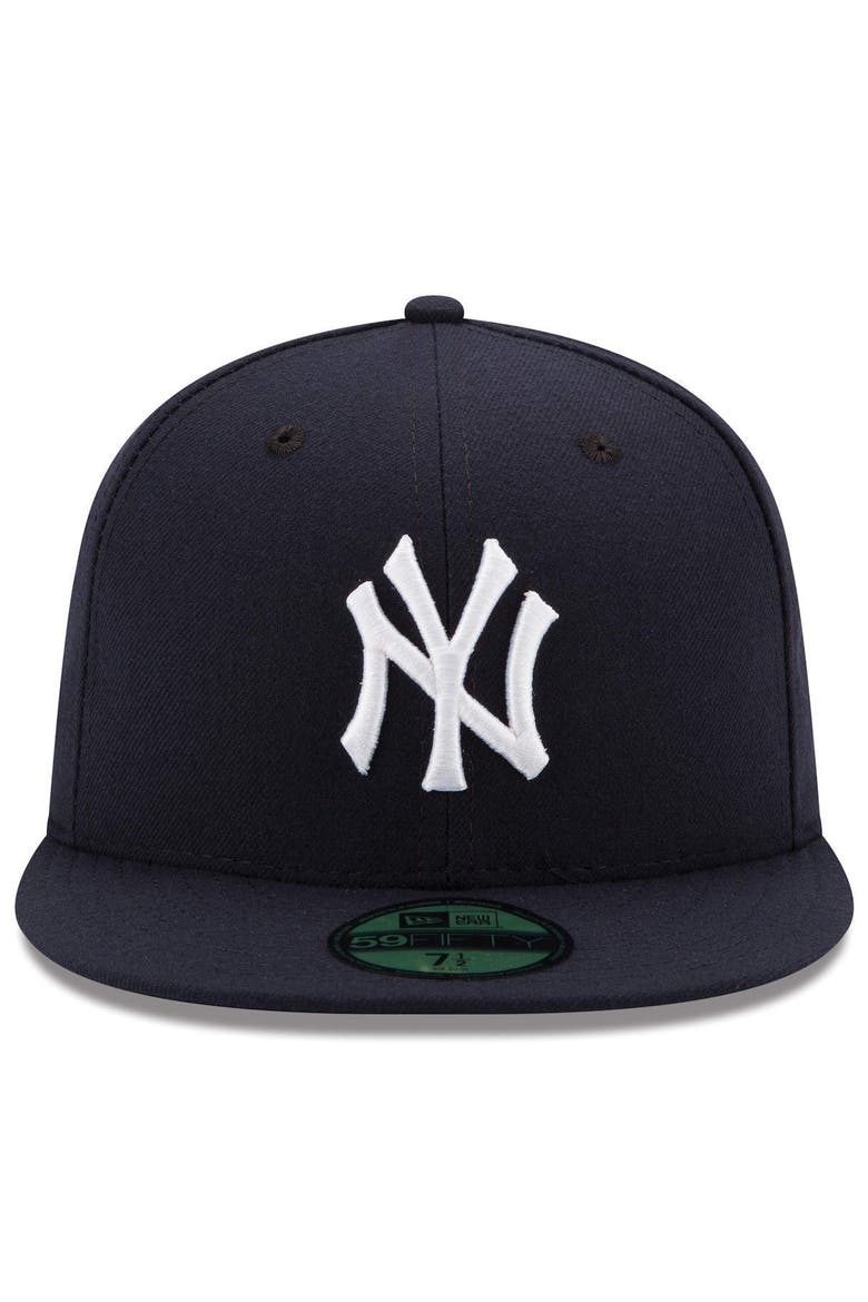 Men's New Era Navy New York Yankees Game Authentic Collection On-Field 59FIFTY Fitted Hat, Alternate, color, NAVY