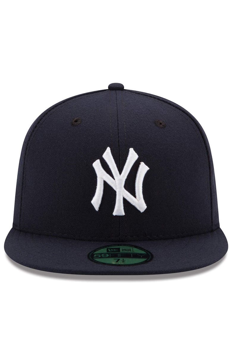 New Era Men's New Era Navy New York Yankees Game Authentic Collection On-Field 59FIFTY Fitted Hat, Alternate, color, Navy