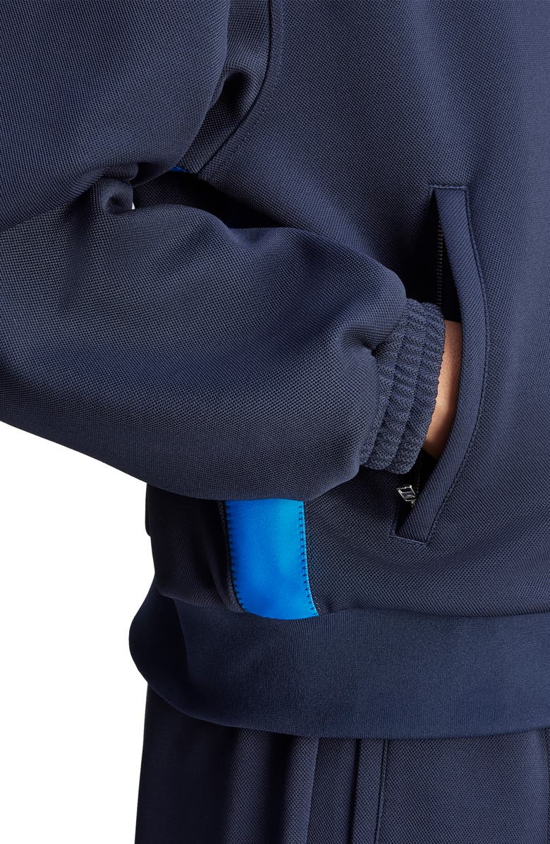 ADIDAS X WALES BONNER x Wales Bonner Piqué Track Jacket, Alternate, color, Night Navy