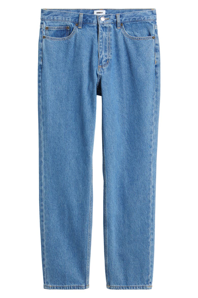 Bender Relaxed Jeans, Alternate, color, LIGHT INDIGO