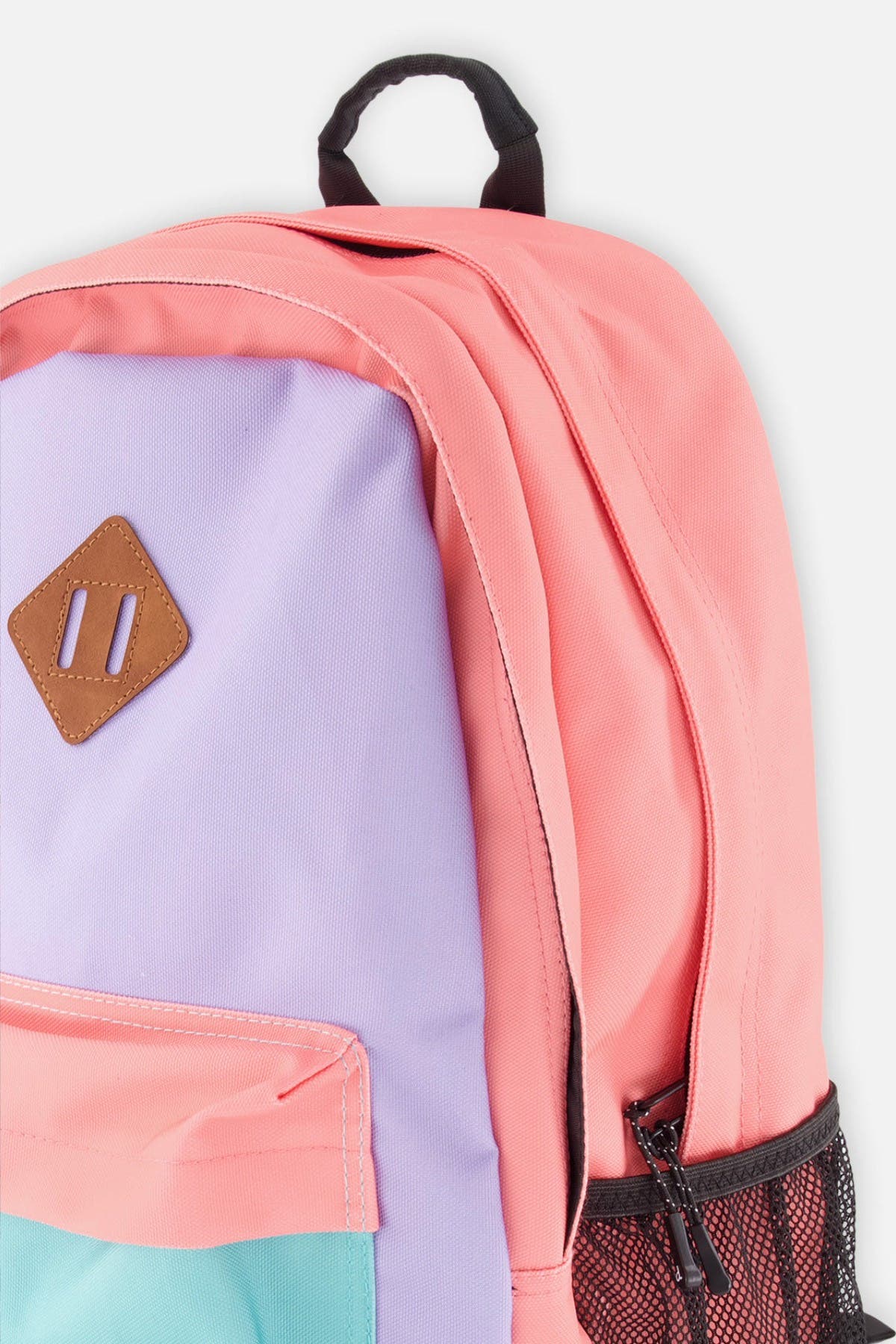 Back To Cool Lightweight Spacious Backpack, Alternate, color, Lavender, Turquoise and Orange