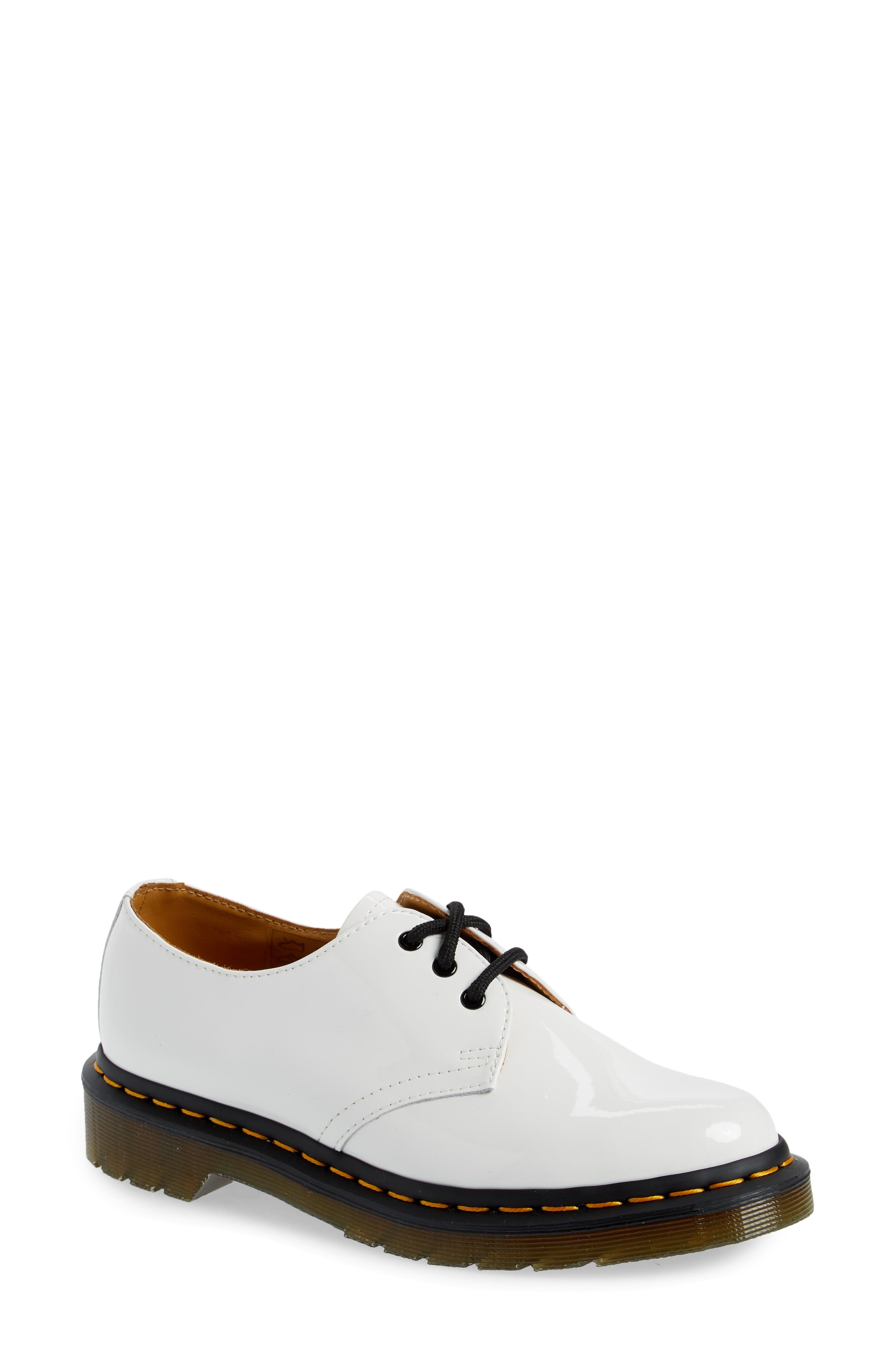 1461 Oxford, Main, color, WHITE PATENT