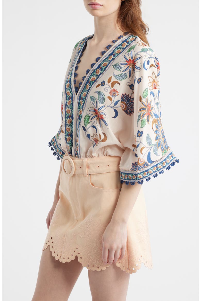 Floral Delhi Tapestry Bodysuit, Alternate, color, FLORAL DELHI TAPESTRY