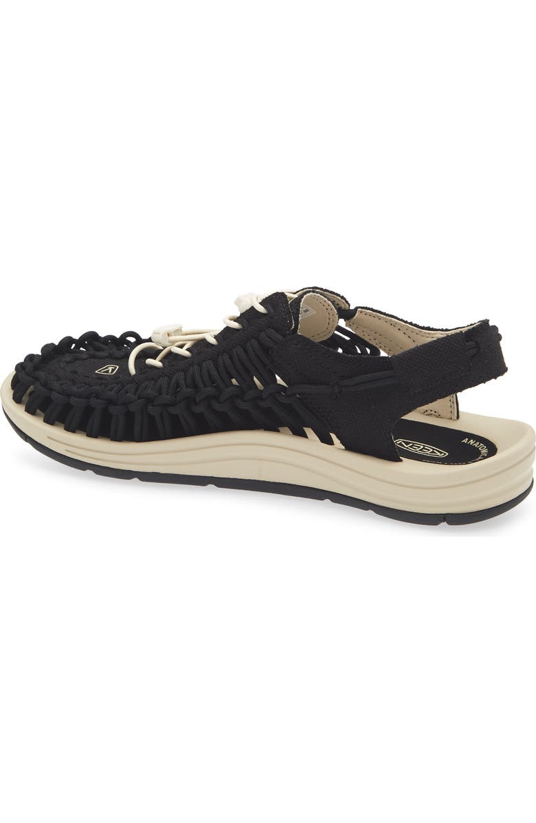 KEEN Uneek Slingback Drawcord Sandal, Alternate, color,