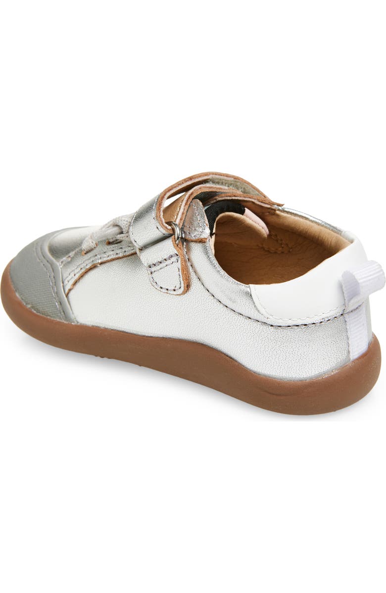 OLD SOLES Kids' 8072 WOS Ground Sneaker, Alternate, color, Silver/ Dalia/ Snow