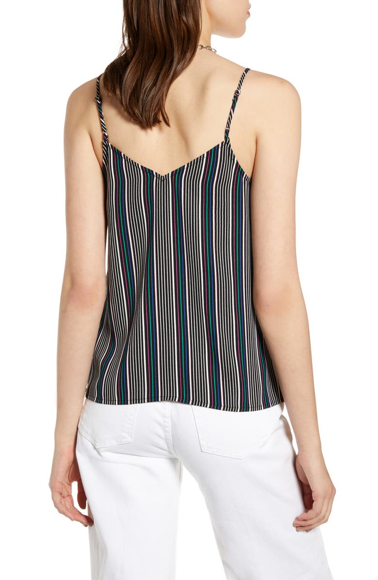 Halogen<sup>®</sup> V-Neck Crepe Camisole, Alternate, color,
