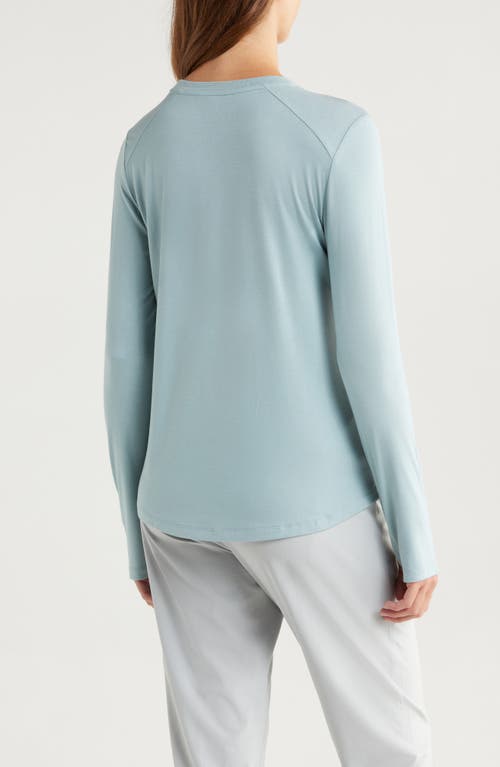 Free Fly Shade Long Sleeve Top In Blue