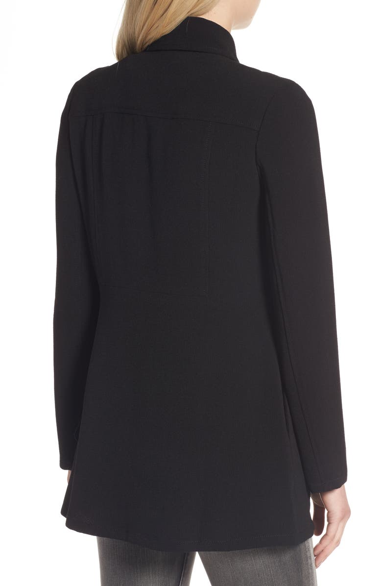 Leith Longline Moto Jacket, Alternate, color, 