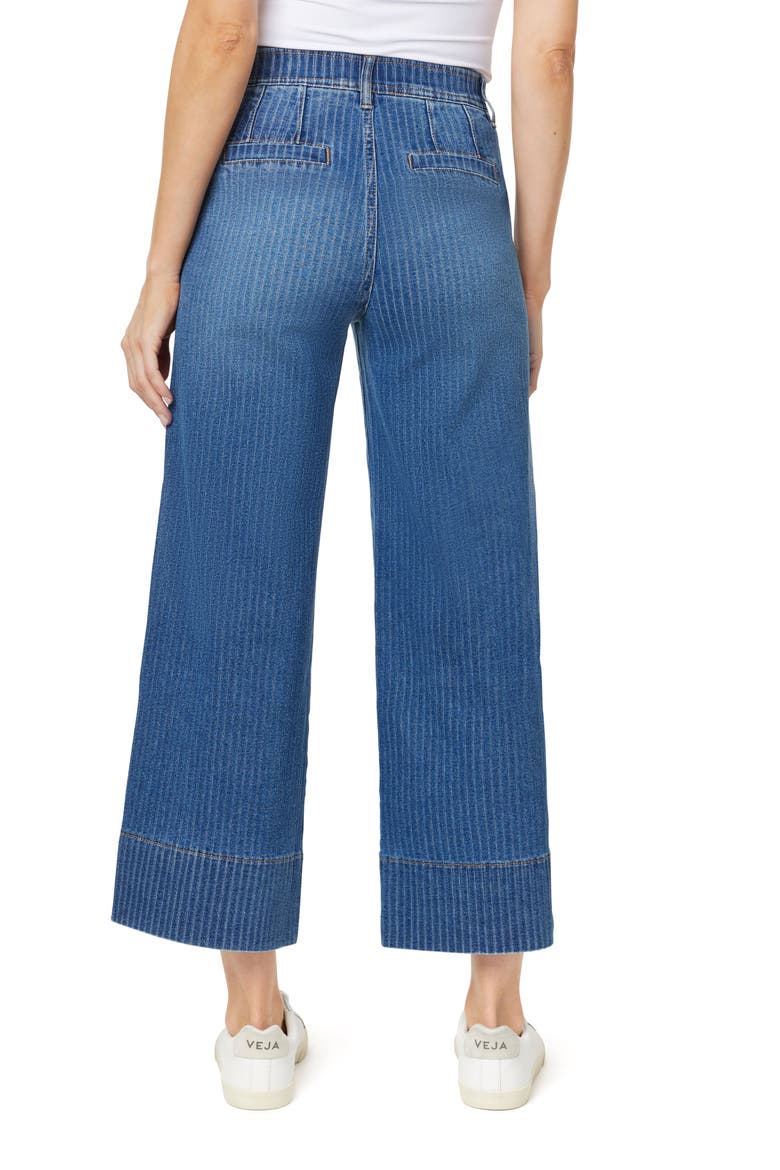 High Rise Comfort Waist Wide Leg Crop Jeans, Alternate, color, LUNA