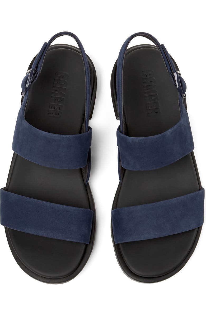 Camper Edy Slingback Sandal, Alternate, color, Navy