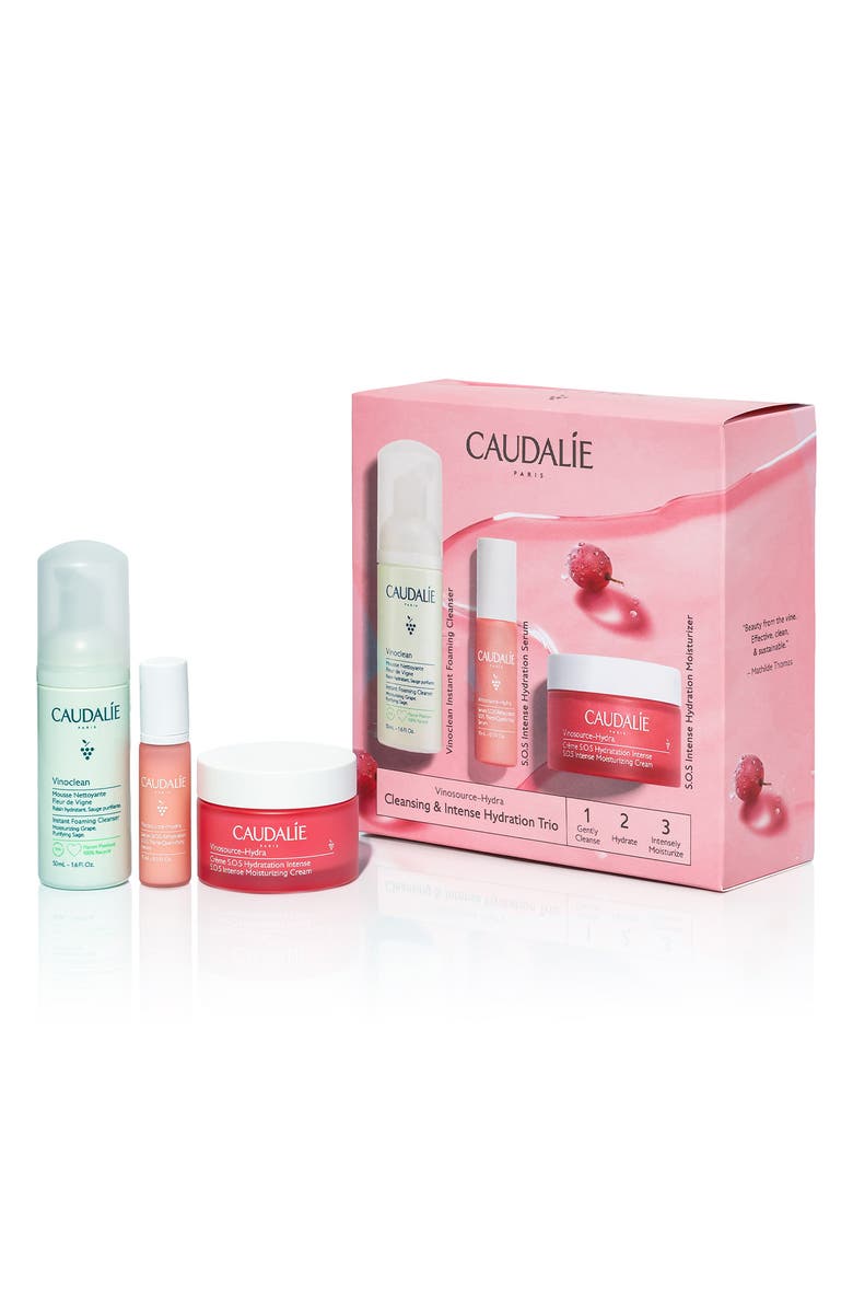 CAUDALÍE Vinosource-Hydra S.O.S. Hydration Set USD $72 Value, Alternate, color,