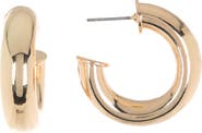 NORDSTROM RACK 25mm Tube Hoop Earrings