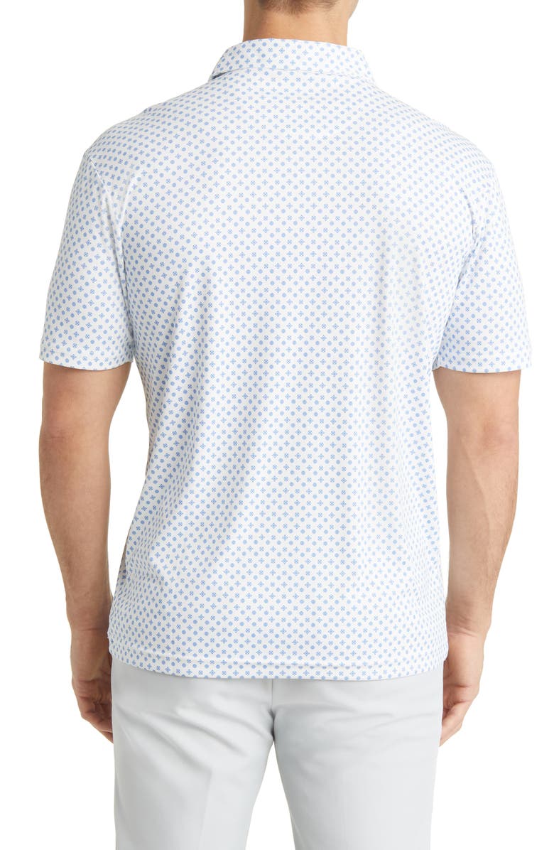 Swannies Hazelwood Modern Fit Foulard Print Performance Golf Polo, Alternate, color, 